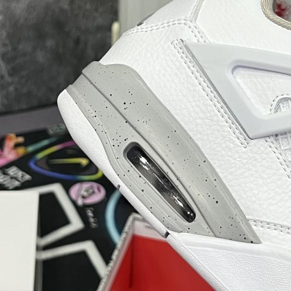 Giày Nike Air Jordan 4 Retro  White Oreo Like Auth