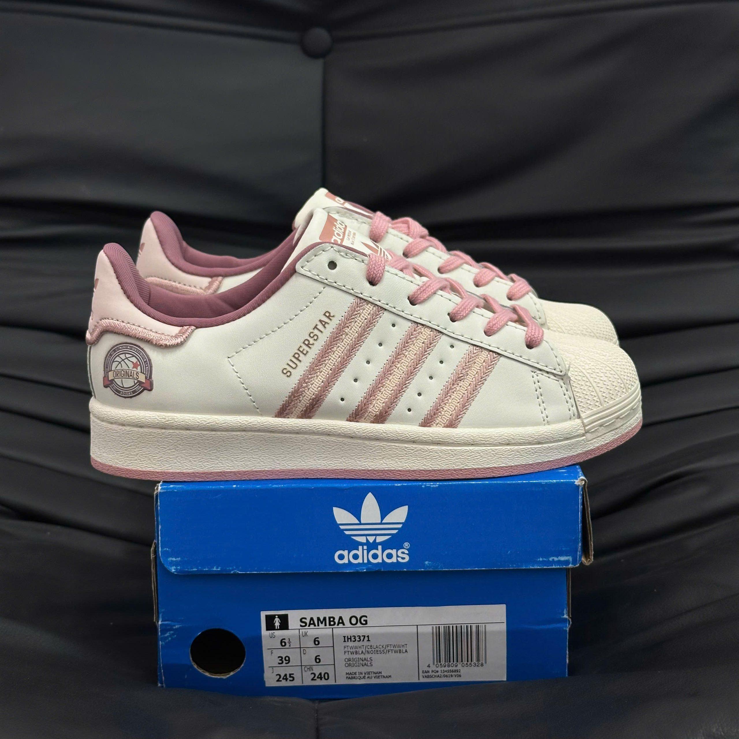 Giày Adidas Original Super Star ‘Pink Beige’