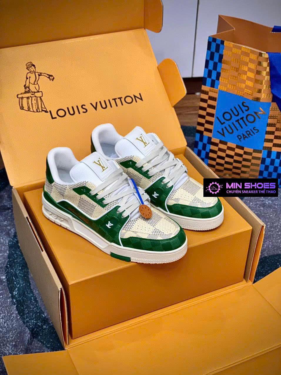 Giày Sneaker Louis Vuitton (LV) Like Authentic