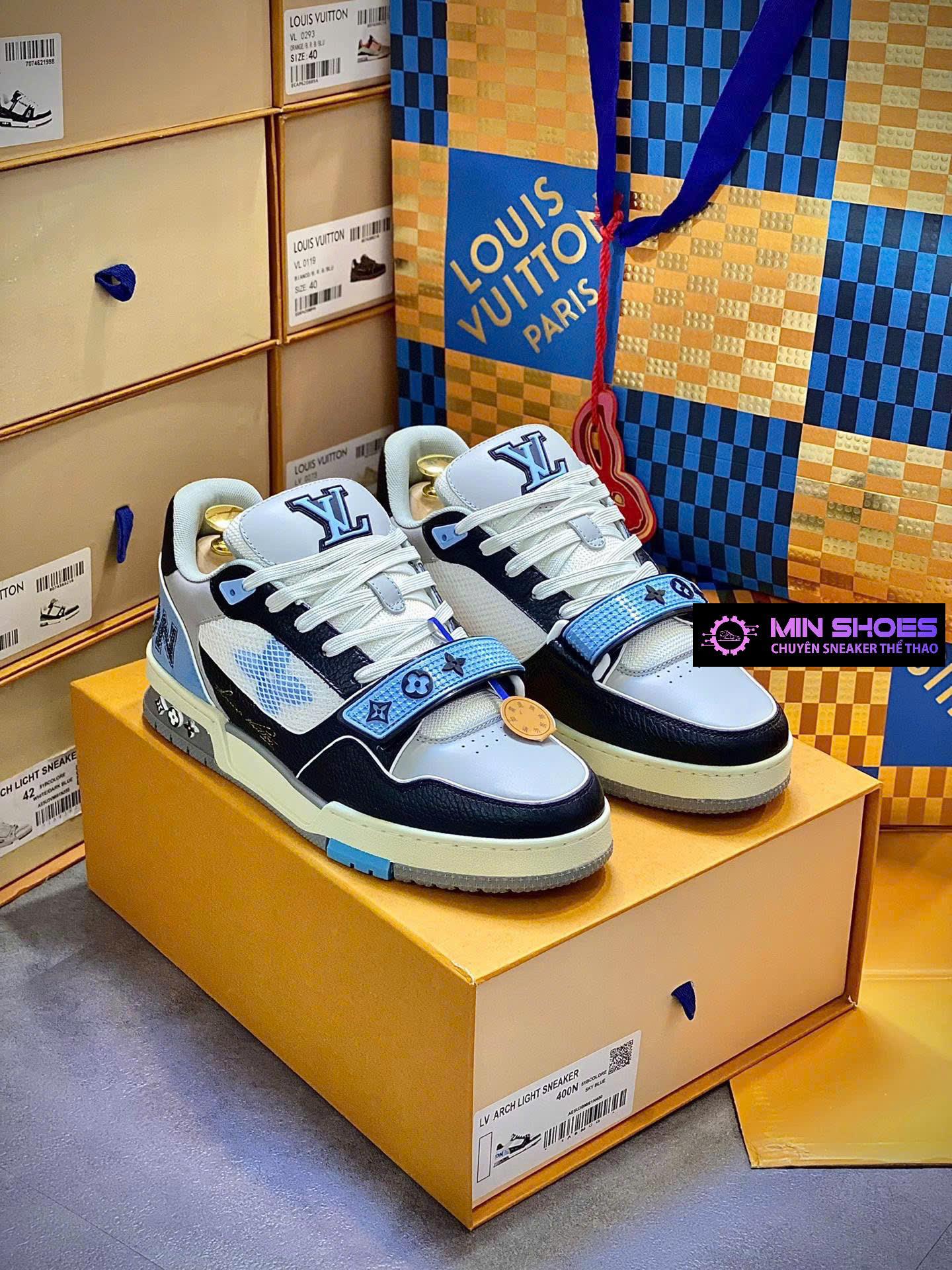 Giày Sneaker Louis Vuitton (LV) Like Authentic