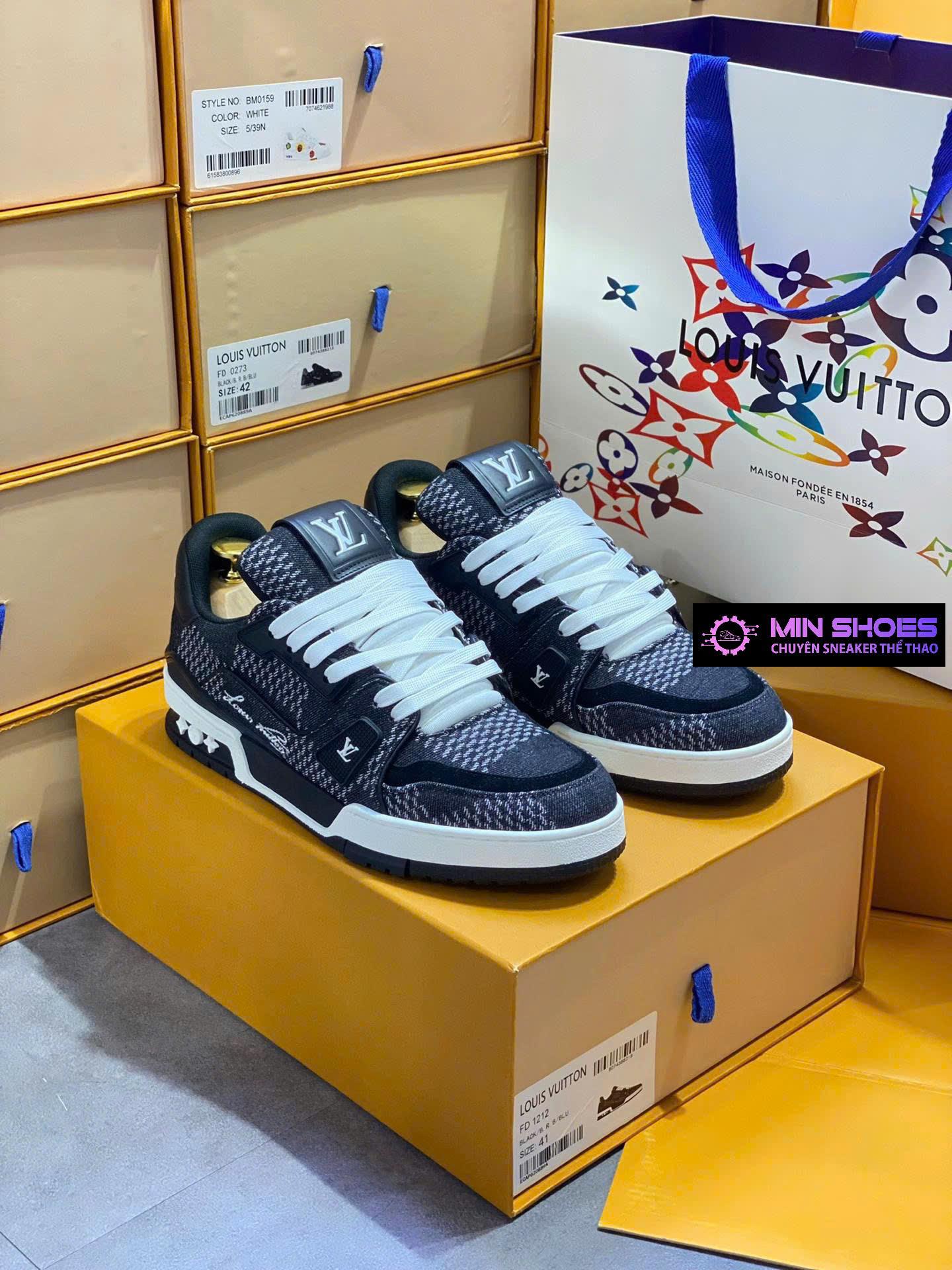 Giày sneaker Louis Vuitton (LV) like authentic