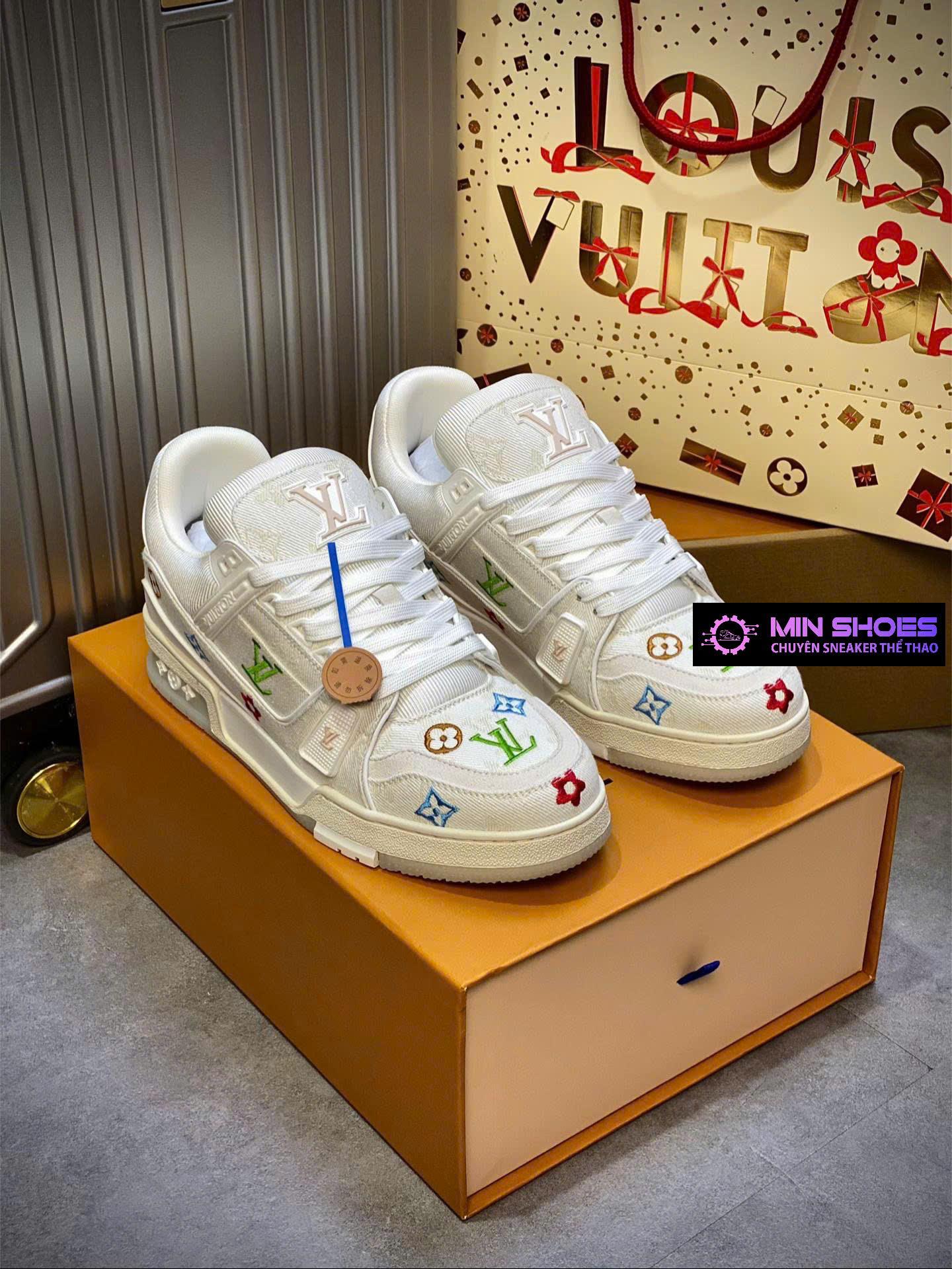 Giày sneaker Louis Vuitton (LV) like authentic