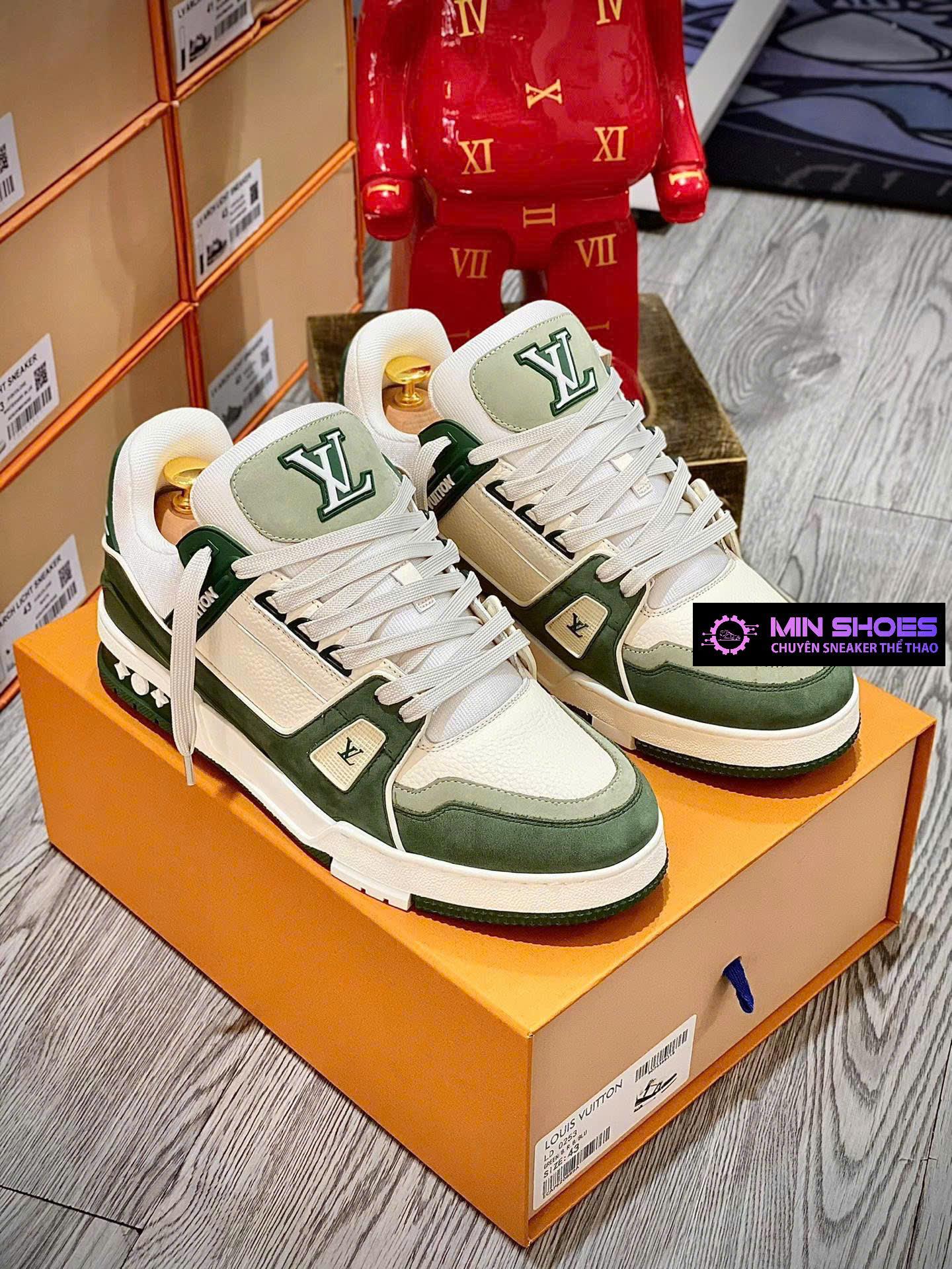 Giày sneaker Louis Vuitton (LV) like authentic