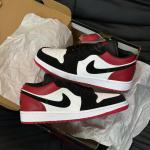 Giày Nike Air Jordan 1 Low SE 2025 GS ‘Black Toe’