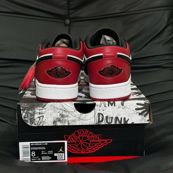 Giày Nike Air Jordan 1 Low SE 2025 GS ‘Black Toe’