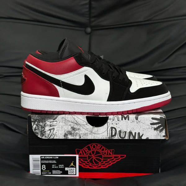 Giày Nike Air Jordan 1 Low SE 2025 GS ‘Black Toe’
