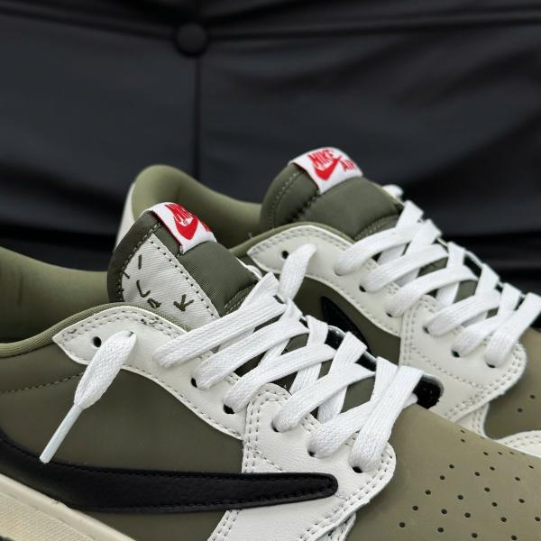Giày Nike Jordan 1 Low OG SP x Travis Scott ‘Medium Olive’