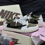 Giày Nike Jordan 1 Low OG SP x Travis Scott ‘Medium Olive’