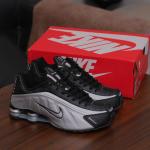 Nike Shox R4 Metallic Silver Black