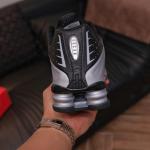 Nike Shox R4 Metallic Silver Black