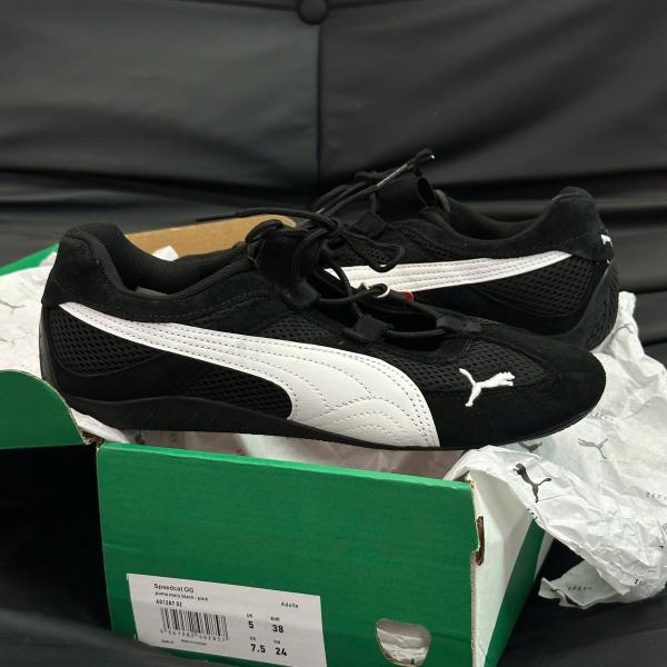 Giày Puma Speedcat Go Black White [ Unisex ]