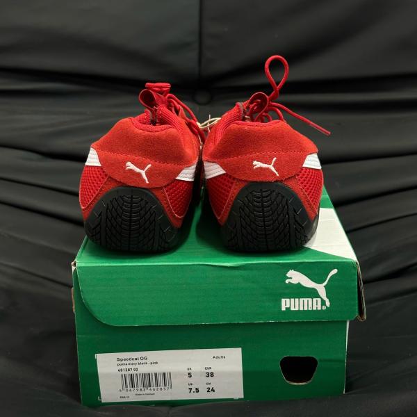Giày thể thao Puma Speedcat Summer WMNS dành cho mọi thời đại màu đỏ/Puma dành cho nữ màu trắng