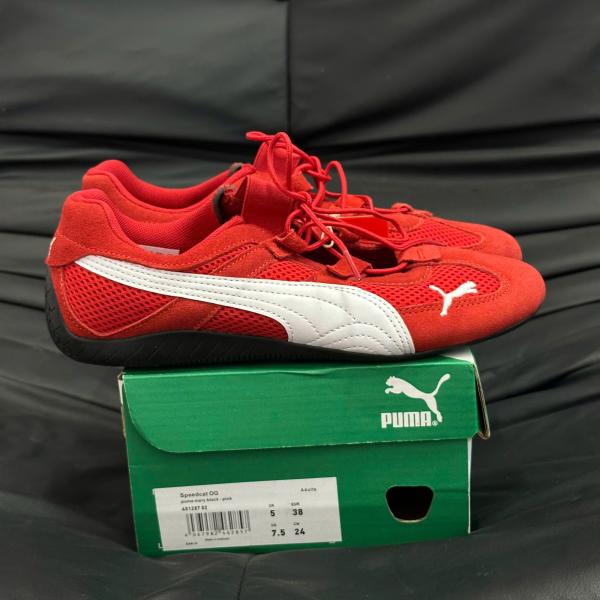 Giày thể thao Puma Speedcat Summer WMNS dành cho mọi thời đại màu đỏ/Puma dành cho nữ màu trắng