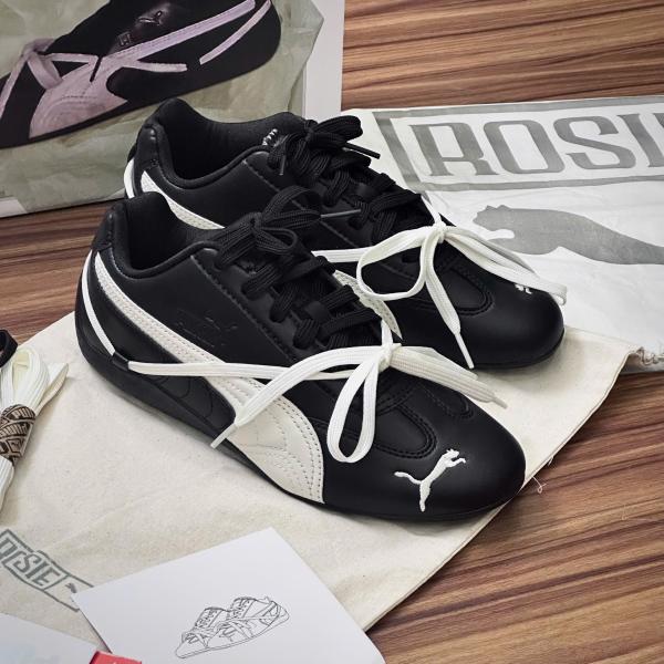 Giày Puma Speedcat x Rose Lea Cream Black