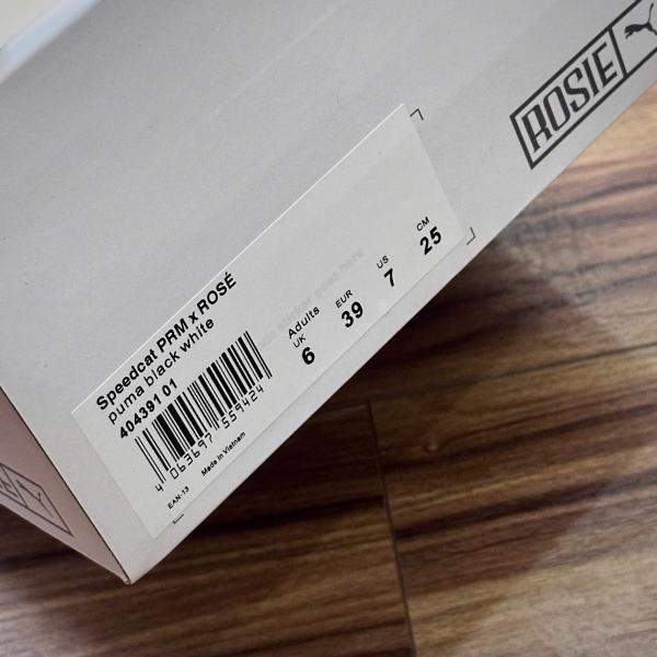 Giày Puma Speedcat x Rose Lea Cream Black