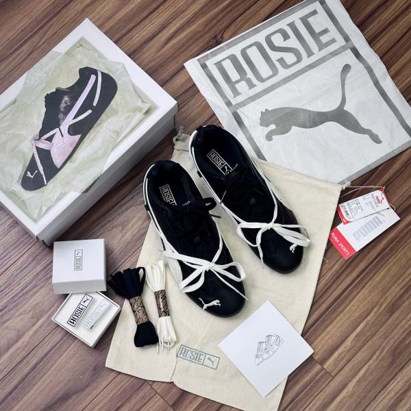 Giày Puma Speedcat x Rose Lea Cream Black