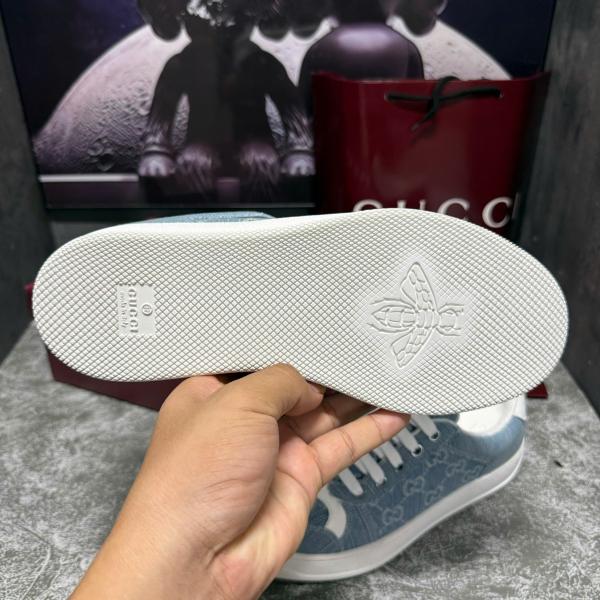 Giày Thể Thao Nam Nữ GUCCI Screener Denim