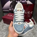 Giày Thể Thao Nam Nữ GUCCI Screener Denim