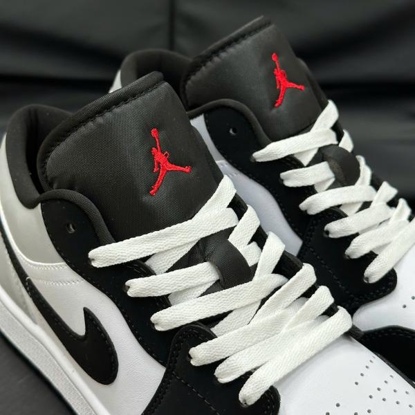 Giày Nike Air Jordan 1 Low – Black Matte Silver