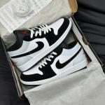 Giày Nike Air Jordan 1 Low – Black Matte Silver