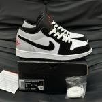 Giày Nike Air Jordan 1 Low – Black Matte Silver