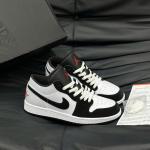 Giày Nike Air Jordan 1 Low – Black Matte Silver