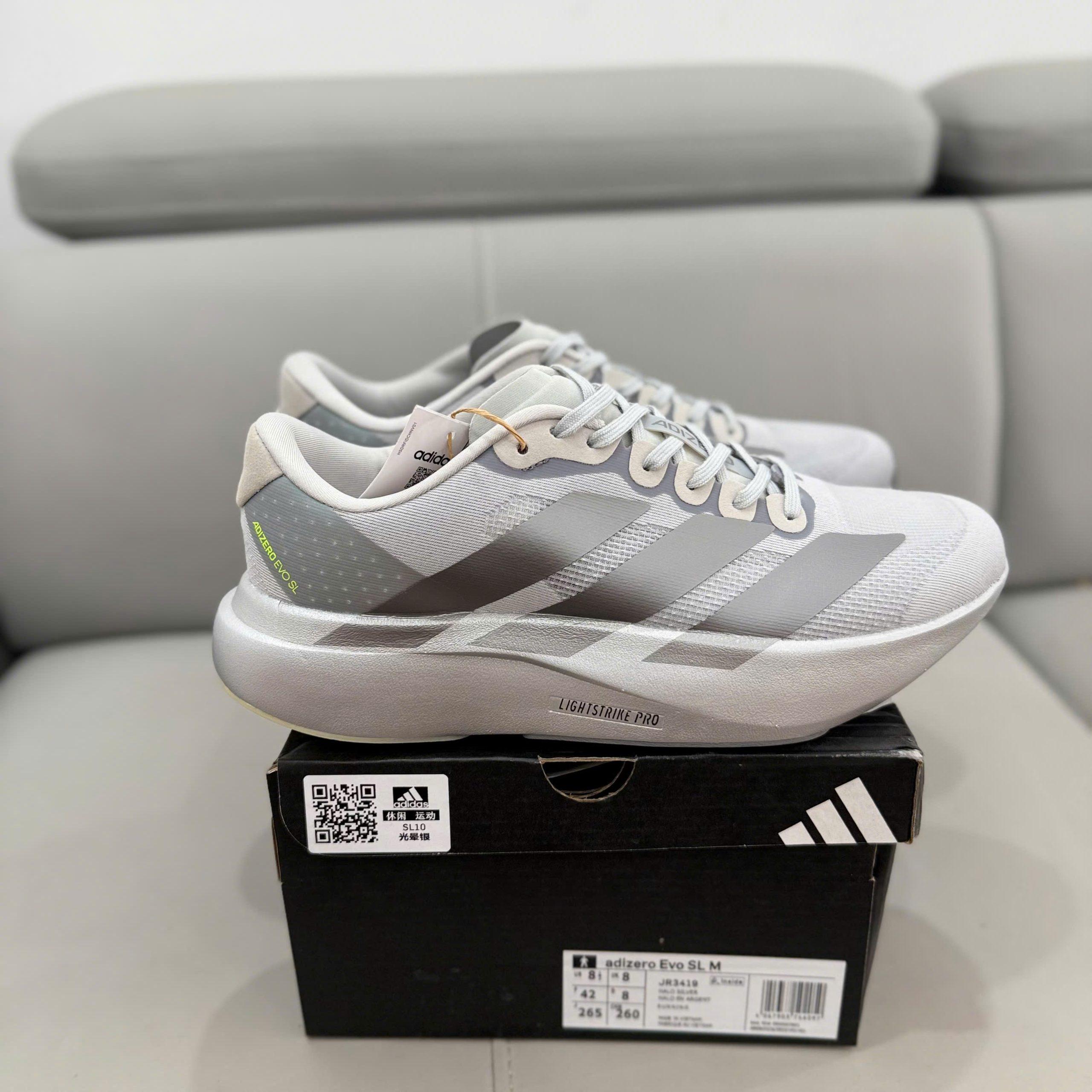 Giày Adidas Adizero Evo SL ‘Silver Metallic’