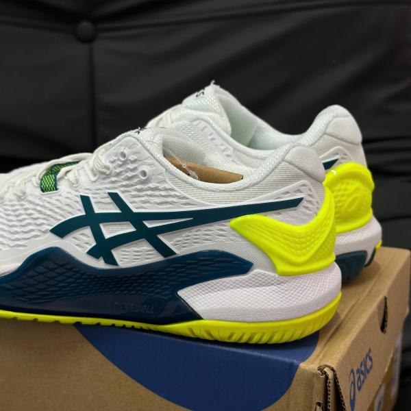 Giày Tennis/Pickleball ASICS Gel-Resolution 9 ‘White Restful Teal’
