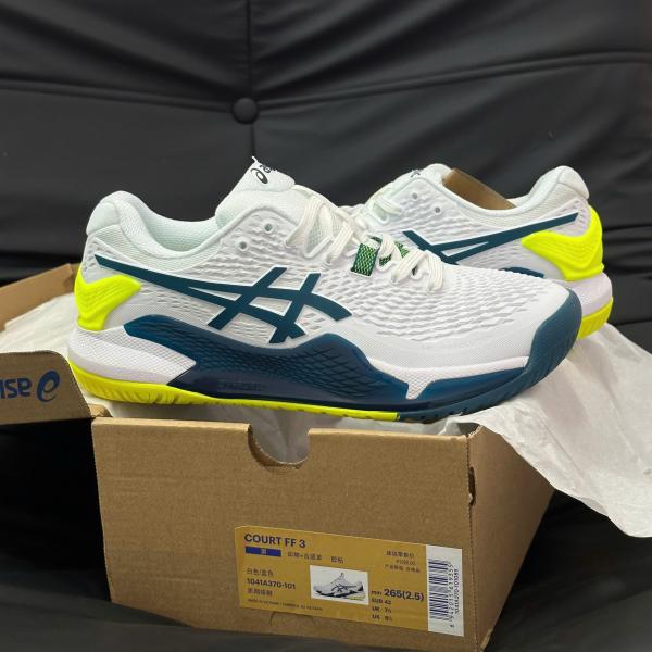Giày Tennis/Pickleball ASICS Gel-Resolution 9 ‘White Restful Teal’
