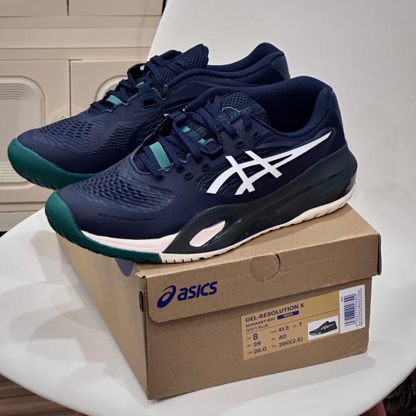 Giày Asics Gel-Resolution X Wide ‘Midnight & Cream’