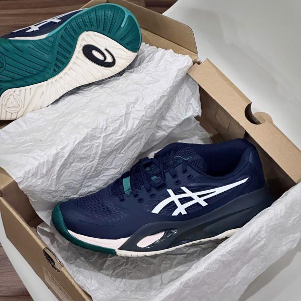 Giày Asics Gel-Resolution X Wide ‘Midnight & Cream’