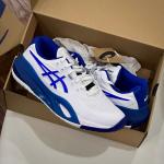 Giày Asics GEL- RESOLUTION X WIDE ''WHITE DARK COBALT'' Pickleball / Tennis