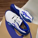 Giày Asics GEL- RESOLUTION X WIDE ''WHITE DARK COBALT'' Pickleball / Tennis