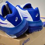 Giày Asics GEL- RESOLUTION X WIDE ''WHITE DARK COBALT'' Pickleball / Tennis