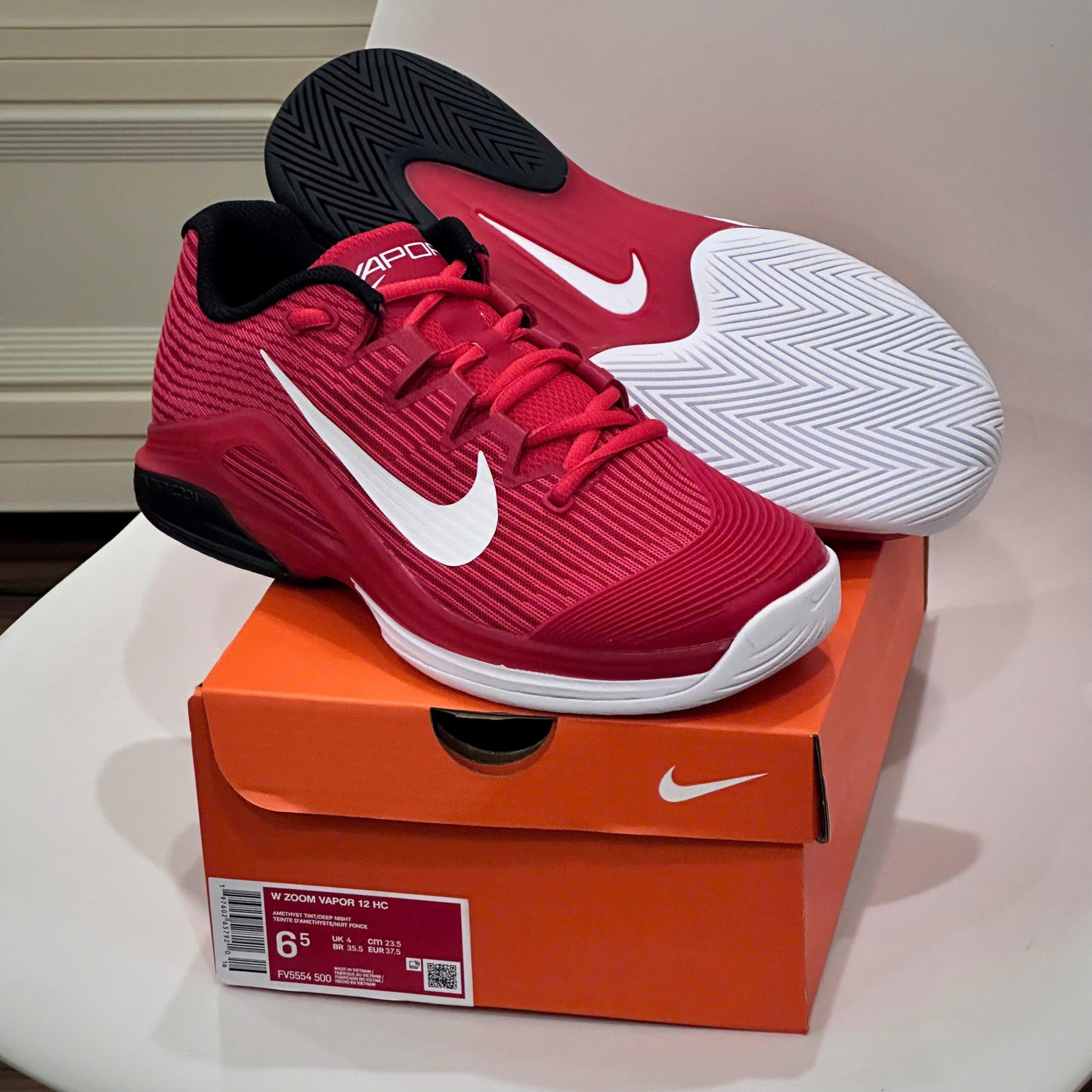 Giày Tennis/Pickleball Nike Court Air Zoom Vapor 12 HC ‘University Red’