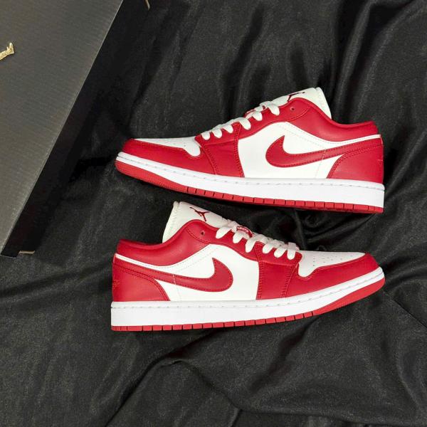 Giày Nike Jordan 1 Low Gym Red White