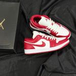 Giày Nike Jordan 1 Low Gym Red White