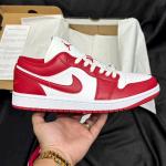 Giày Nike Jordan 1 Low Gym Red White