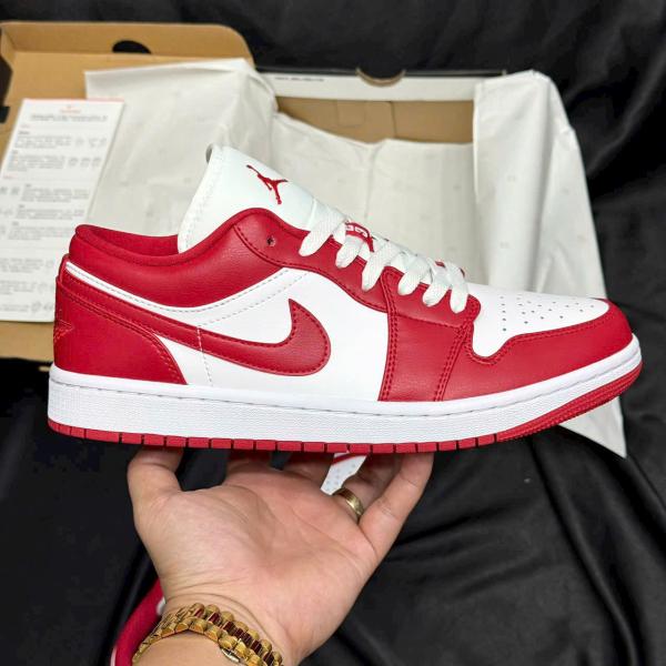 Giày Nike Jordan 1 Low Gym Red White