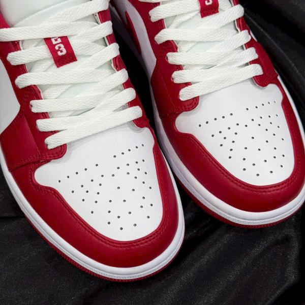 Giày Nike Jordan 1 Low Gym Red White