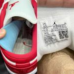 Giày Nike Jordan 1 Low Gym Red White