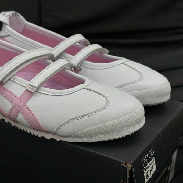 Giày Onitsuka Tiger x PATOU Mexico 66 Ballerina ‘White Cotton Candy’
