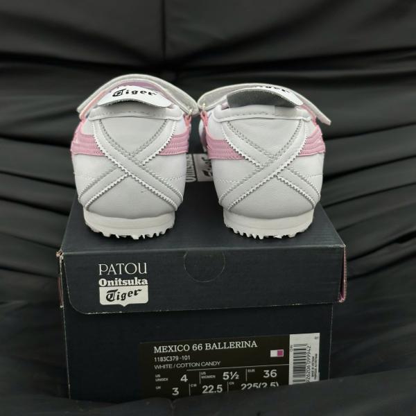 Giày Onitsuka Tiger x PATOU Mexico 66 Ballerina ‘White Cotton Candy’
