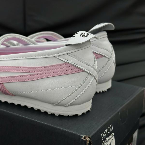 Giày Onitsuka Tiger x PATOU Mexico 66 Ballerina ‘White Cotton Candy’