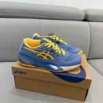 Giày Pickleball Asics GEL-RESOLUTION X PADEL – STONE WASH/ORANGE GLOW