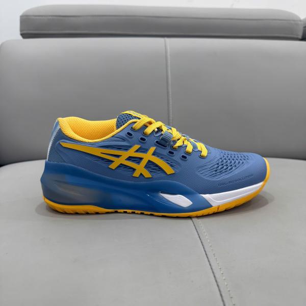 Giày Pickleball Asics GEL-RESOLUTION X PADEL – STONE WASH/ORANGE GLOW