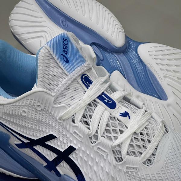 Asics Court FF 3 Novak 'White Tuna Blue'