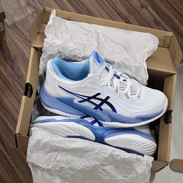 Asics Court FF 3 Novak 'White Tuna Blue'