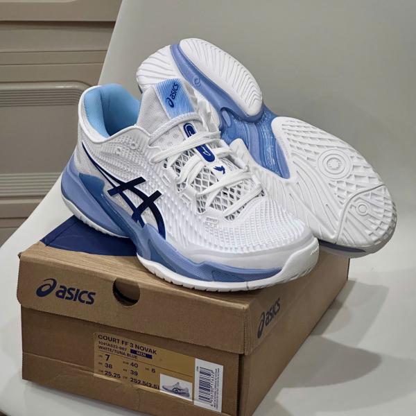 Asics Court FF 3 Novak 'White Tuna Blue'