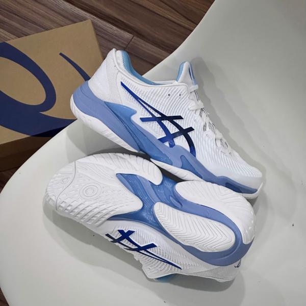 Asics Court FF 3 Novak 'White Tuna Blue'